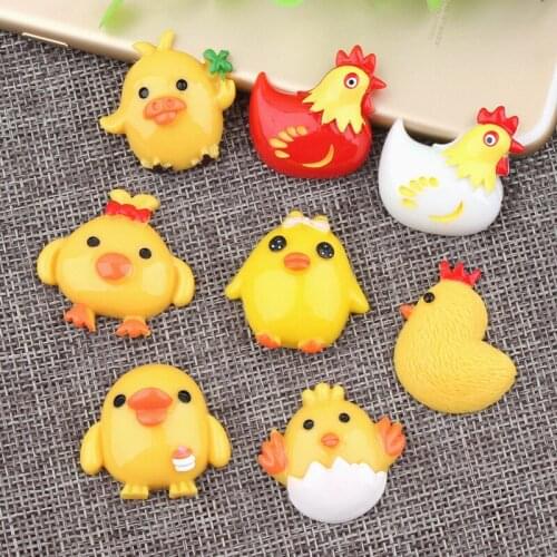 Cute Chick Addition Slime Charms Additives for Slime Supplies Filler DIY Polymer Accessories Lizun Model Tool for Kids Toys E