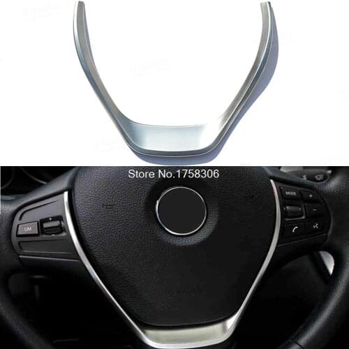 Car Steering wheel sequins sticker Fit For 2013-2015 BMW 3 Series F30 320i 320Li 318i 325i 316 320LI/ 1 series 116 118