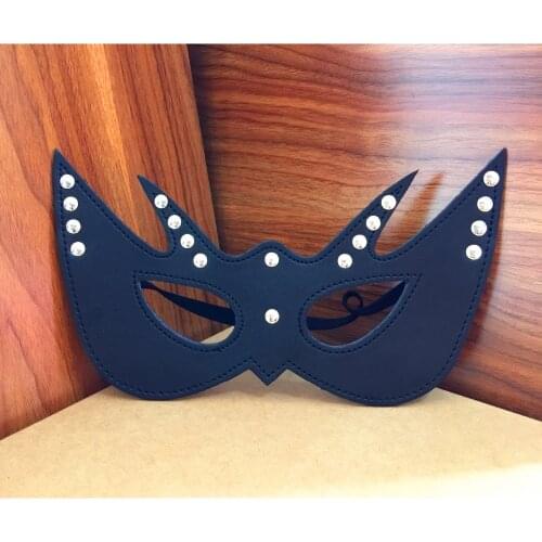 New Arrival leather Eye Mask Erotic Accessories For Adults Sexy cosplay For Sex Games Eye Mask Female Erotic Lingerie For Woman