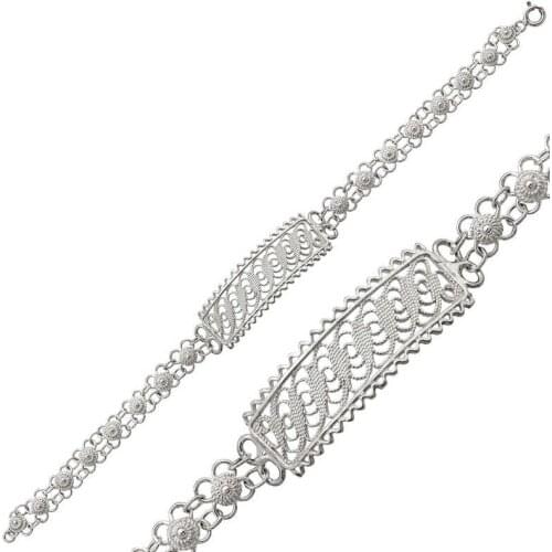 Silver Pearl with Stone , Star Wristband for Women , Stylish, Aesthetic and Flashy, Bracelet Types for Women