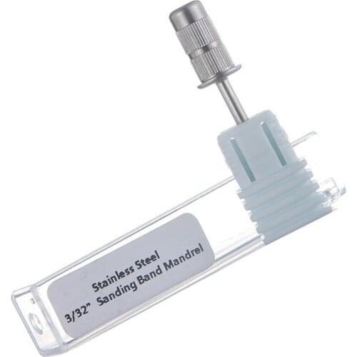 Manicure Sand Ring Shaft Unloading Manicure Armor To Dead Skin Grinding Head Stainless Steel Sand Ring Shaft Nail Tool