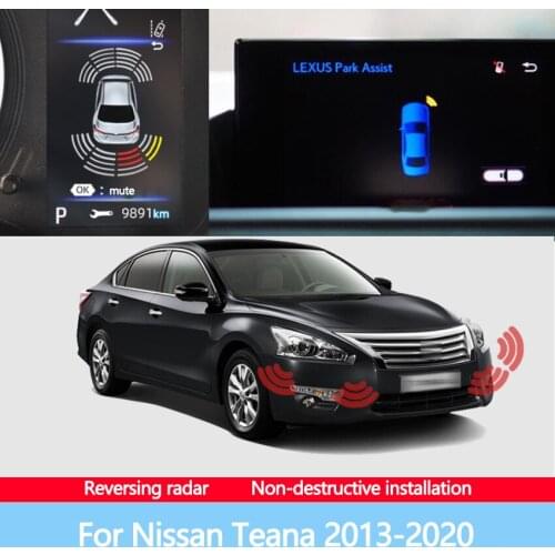 Reversing Blind Spot Front Rear Image Radar Car Sensor Sound Warning Indicator Probe System For Nissan Teana 2013-2020