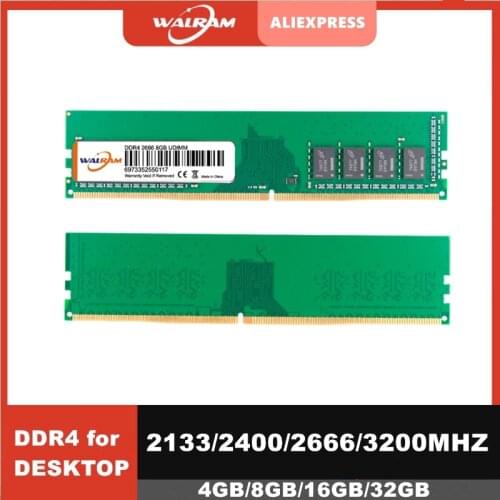 WALRAM ddr4 8 gb 16gb PC Computer memoria ram 8GB Memory DDR 4 PC4 3200 2400 2666Mhz Desktop DDR4 Motherboard Memoria 288-pin