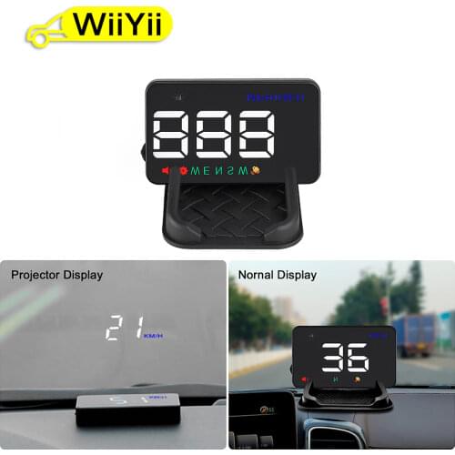 WiiYii A5 HUD satellite Newest GPS speedometer car hud head up display KM/h MPH For Car Bike Motorcycle Auto Accessories