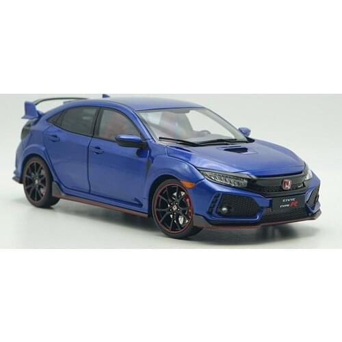 LCD 1/18 Scale Honda CIVIC Type-R Type R Blue Diecast Model Car Toy Gift