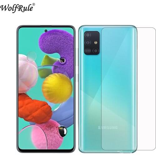 2PCS Glass For Samsung Galaxy A51 Screen Protector For Samsung A51 Tempered Glass A51 SM-A515FN Glass 2.5D Anti-scratch Film