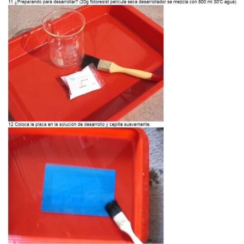 2020 New Photoresist Anti-etching Blue Ink Paint For DIY PCB Dry Film Replacement 100g