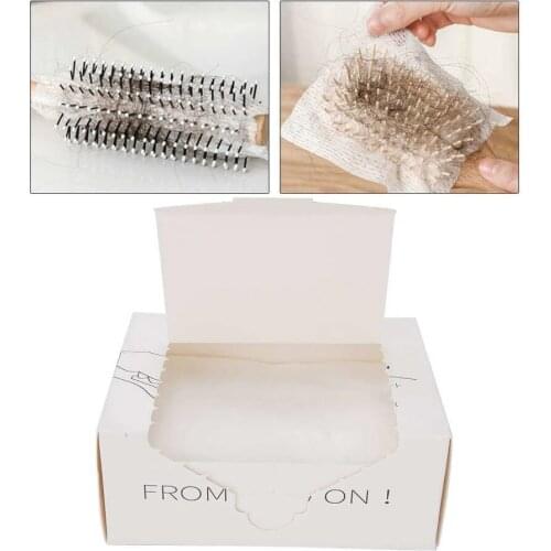 50pcs Comb Cleaning Net Protective Hair Brush Cleaning Net Portable Pet Hair Remover Tools