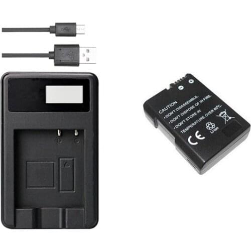 EN-EL14 EN-EL14a EN EL14 EL14 Battery+LCD USB Charger for Nikon P7800,P7700,P7100,D3400,D5500,D3500,D5200,D3200,D3300