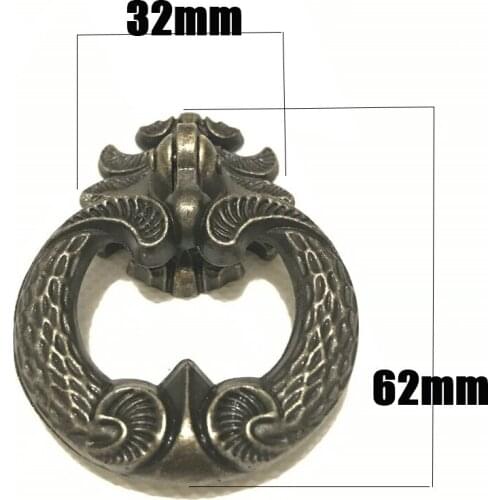 Antique Mental Knobs Bronze Color Decorative Knobs and Pulls Knobs Handles for Kitchen Furniture Door Drawer Cabinet Dresser Box