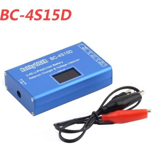 BC-4S15D Lipo Battery Balance Charger 2S-4S Li-ion battery With Voltage Display for RC FPV Quadcopter Frame Drone