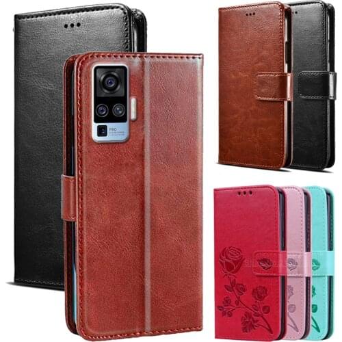 Case For Vivo X51 X50 Pro Plus 5G Flip Cover PU Leather Phone Protective Shell For Vivo X50 Lite Case чехол Protector Bag Funda
