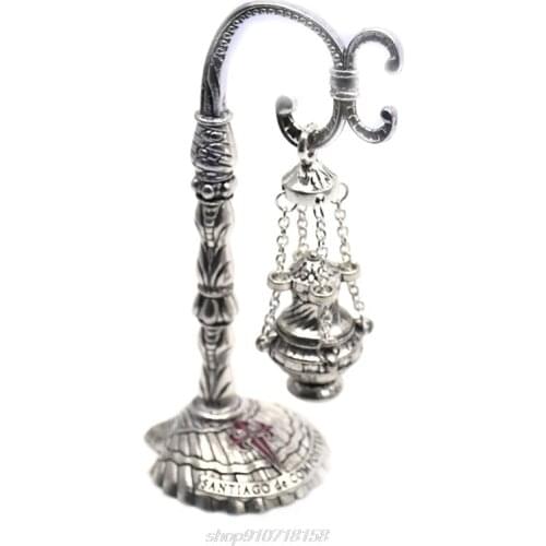 Antique Carved Incense Burner Cross Decoration Church Chapel Ornaments Prayer Religious Worship Supplies F05 21 Dropship