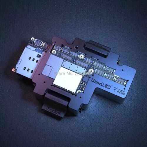 ISocket for iPhone x PCB Mainboard Holder Jig test fixture For IPhoneX double-deck motherboard Repair Tools Function Tester