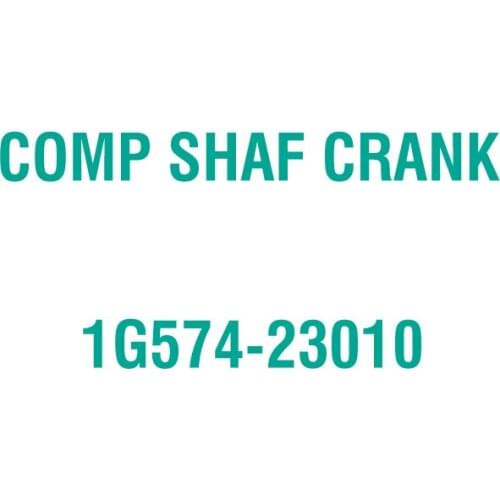 For Kubota 1G574-23010 COMP SHAF CRANK