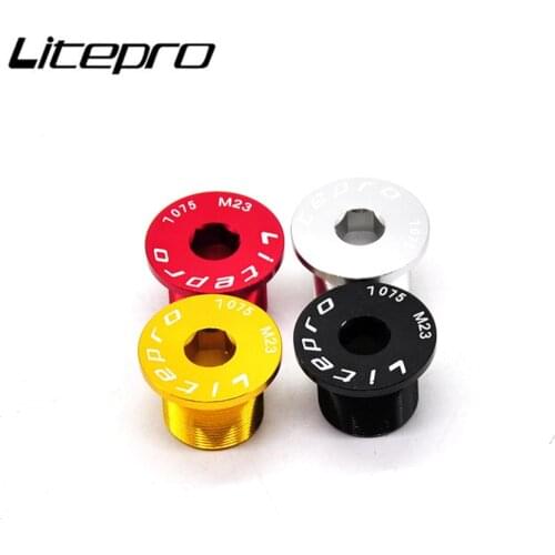 Litepro Bike M23/M24 Head Tube Screw 28.6MM Front Fork Aluminum Standpipe Folding Bicycle Parts For Fnhon Dahon Langtu