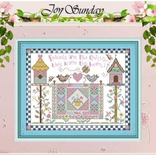 The Love Of The Neighborhood Counted Cross Stitch 11CT 14CT Cross Stitch Set Wholesale Cross-stitch Kit Embroidery Needlework