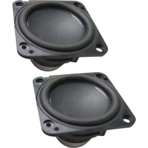 2.25Inch Full Range Speaker Neodymium Mini Loudspeaker Unit 57mm 4Ohm20W ABS Large Stroke Voice Coil Large Stroke HIFI Home The