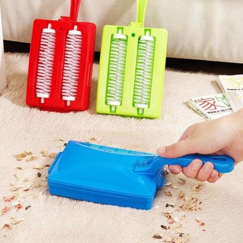 Handheld Carpet Table Sweeper Crumb Cleaner Roller Brush