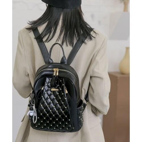 Backpack for Women Small Mini Leather Travel Backpack Purse Shoulder Bag Cute
