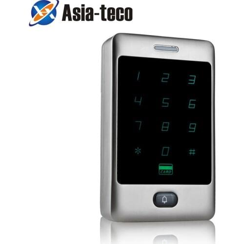 IP65 Waterproof Door Lock Security System RFID Keypad Metal Touch Standalone Access Control System