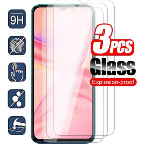 3PCS Tempered Glass For Infinix Hot 10 Lite 8 Light 9 Pro Hot10 Play Note 7 8i Hot8 Hot9 Screen Protector Cover Protective Film