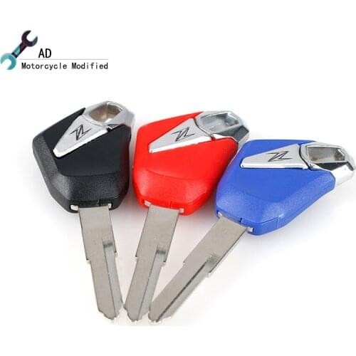 Moto bike Parts Embryo Blank Keys for Kawasaki Z1000 Z1000SX ZX-14R GTR1400 Versys 650 ER6N Motorcycle Accessories Versys650