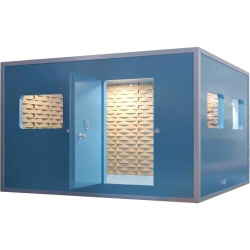 【Global Delivery】10x10ft Aluminum plastic Panel sound-proof Vocal Booth room Modular Detachable host studio Vocal Booth