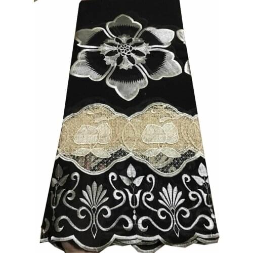 2021 High Quality African Swiss Voile Lace Fabric With Stones Soft Embroidery Dry Voile Lace Materials In Switzerland E002