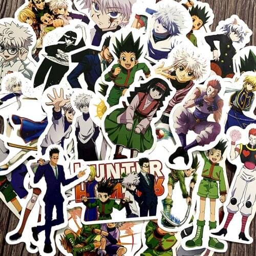 50pcs hunter stickers waterproof cartoon Stickers For Suitcase Skateboard Laptop Luggage Fridge Phone Car Styling DIY Sticker