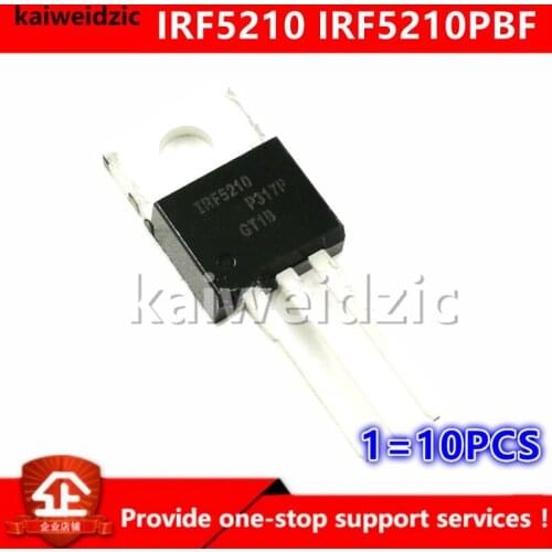 Kaiweikdic New imported original IRF5210PBF IRF5210 100V40A TO-220 N-Channel MOS FET triode triode Integrated circuit chip