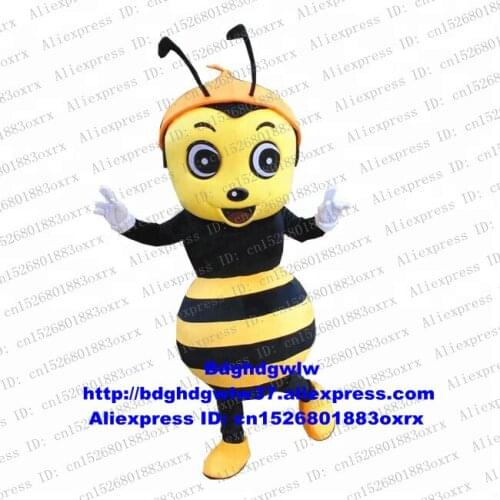Bee Honeybee Wasp Hornet Vespid Bumblebee Bombus Mascot Costume Cartoon Character Vivid High-class Farewell Party zx1885