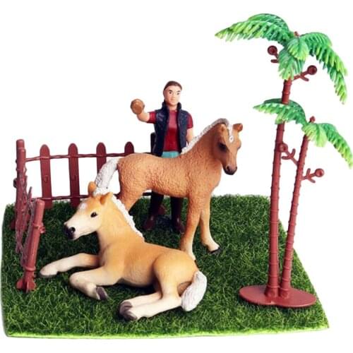 Animal Micro Landscape Decor Miniature Model for Dollhouse Decor