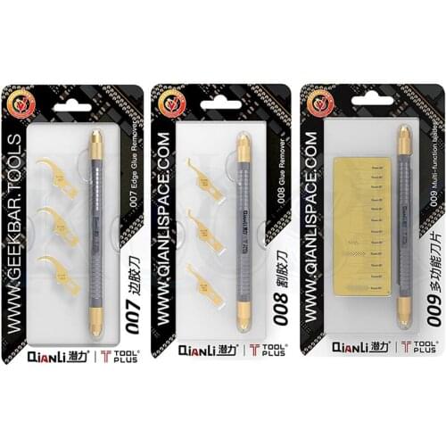 Qianli Tools 007/008/009/011 Multi-Function CPU IC Glue Clean Thin Cold Blade Motherboard BGA Maintance Scraping Pry Knife Tool