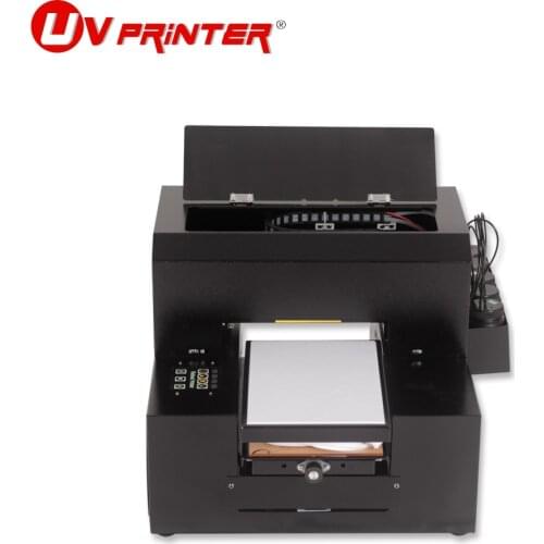 Industrial processing A4 uv flatbed inkjet printer advertising acrylic glass metal plastic color printing equipment