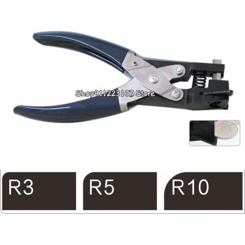 R3/R5/R10 Corner Hole Punch Corner Rounder Punch Cutter for PVC Card, Tag, Photo; Heavy Duty Clipper Approx 1/8", 1/5", 2/5 inch