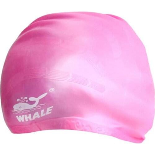 Swimming Cap Silicone Unisex Plus Size Colorful Adult Long Hair Sports High Elastic Adults Swim Pool Hat