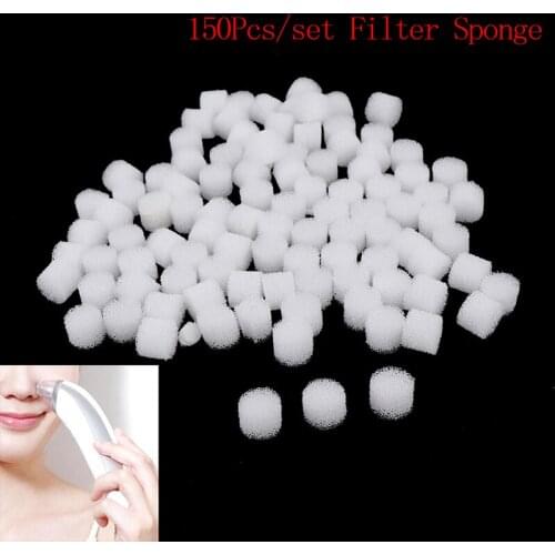 150pcs Replacement Filter Sponge Comedo Suction For Pore Cleaner Vacuum Blackhead Remover Microdermabrasion Device Accessories