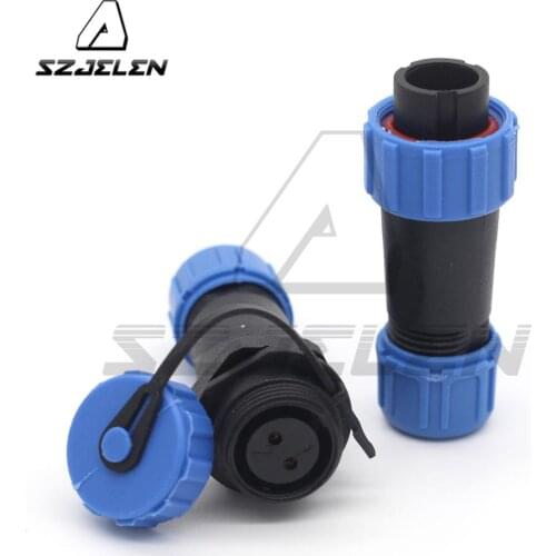 SP13 2 pin waterproof connector, Power wire cable connectors , automotive connectors 2pin Plug and socket,IP68