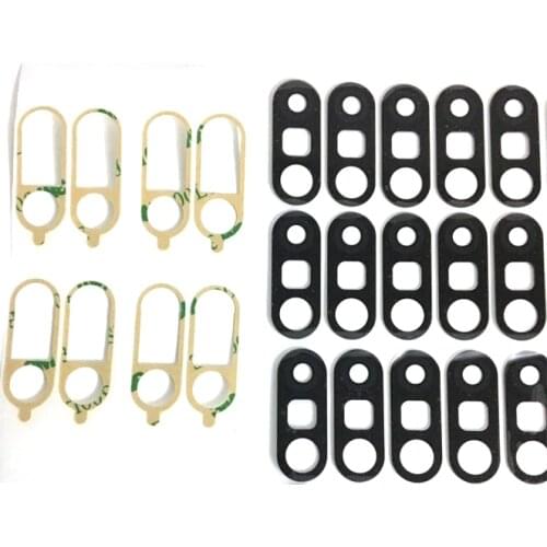 5PCS Camera Glass Lens For LG V10 V20 V30 G5 G6 G7 Rear Bcak Camera Glass Cover With Adhesive Sticker Parts