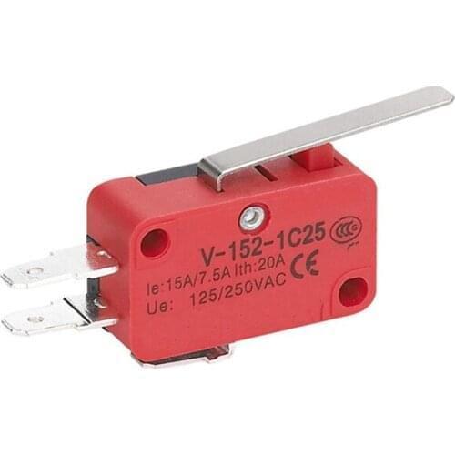 SYV-152-1C25Momentary Micro Push Button Sensor Mini Micro Switch