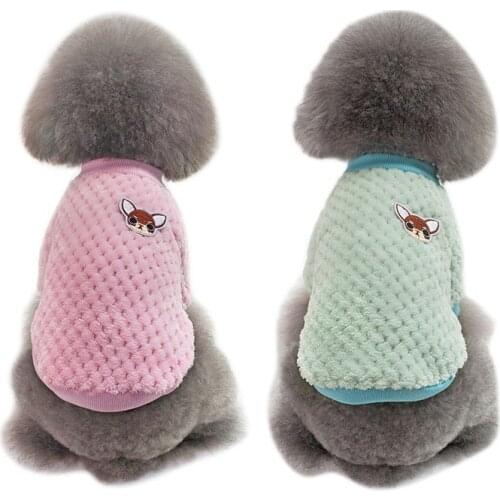 Warm Soft Dog Sweaters Dogs Warm Coat Puppy Thickening Sweater Winter Pet Dog Knitted Clothing Kitten Cats Soft Knitwear Apparel