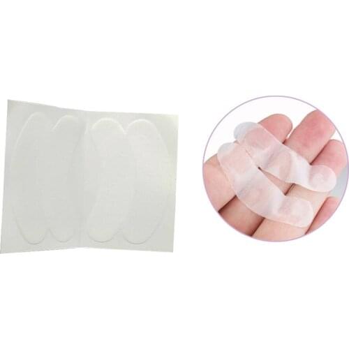 Thin gel eyelash patch flexible 200 pairs/box Silver Pack Lint Gel Under special Eye Pad Patch Collagen and Hyaluronic eye pads