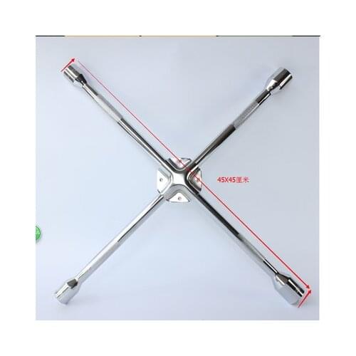 Cross shaped socket wrench Automotive car tire repairing tool detachable folded flexible sleeve wrench handle,tire repair tools