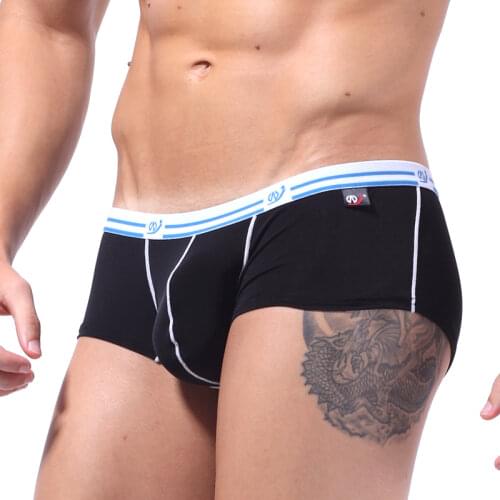 Boxers Cueca Boxer Sexy Gay Men Underwear Mens Silk Bikini Underwear Calvn Calzoncillos Boxer Shorts