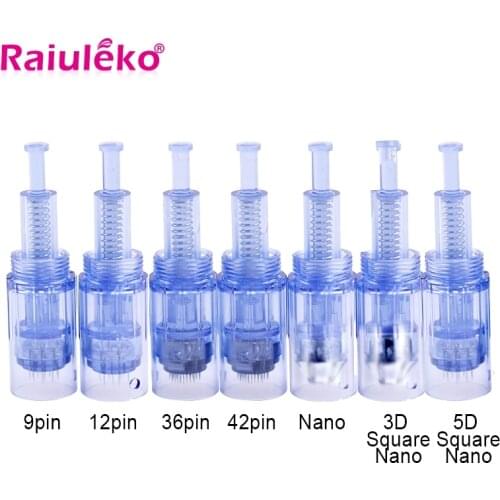 100/50/10 Pcs Screw Cartridge Replacement for Dr.pen Micro Needle 9/12/36/42/Nano/3D/5D Square Nano Needles Tattoo Needles