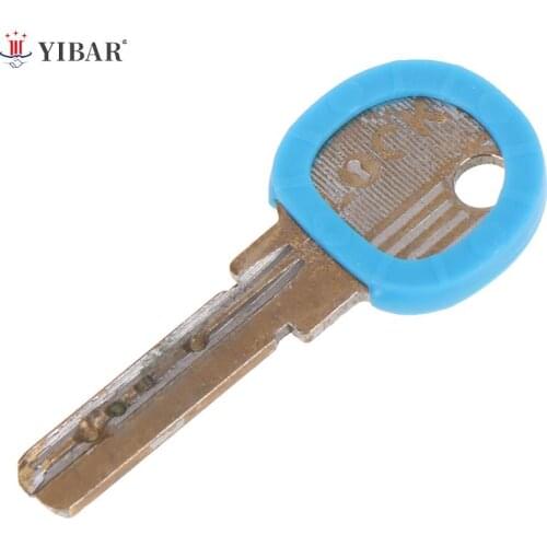 24pcs Bright Colors Hollow Multi Color Rubber Soft Keys Locks Cap Key Covers Topper Keyring Elastic Case Round Soft Silicone