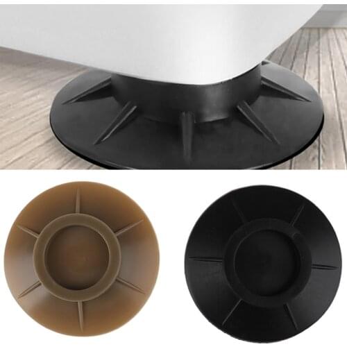 4Pcs Pulsator washing machine round base Kitchen home refrigerator air conditioning non-slip mat Anti Vibration Rubber Feet Pads