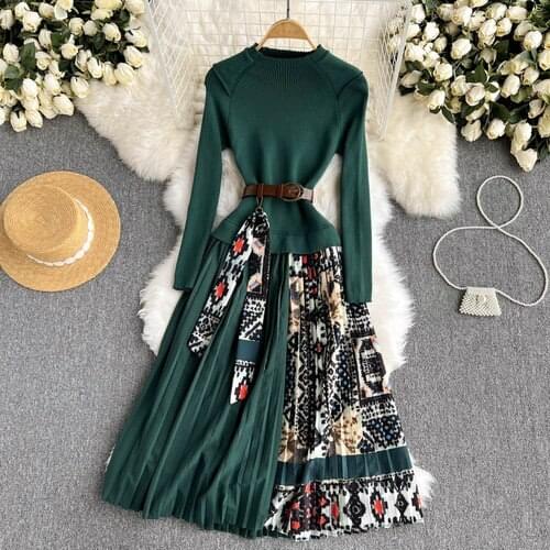 Aibeautyer Fashionable Knitted Dresses