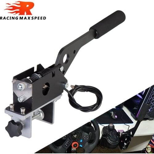 Free shipping SIM USB Handbrake Clamp For Racing Games G25/27/29 T500 FANATECOSW DIRT RALLY UR Auto Replacement Parts